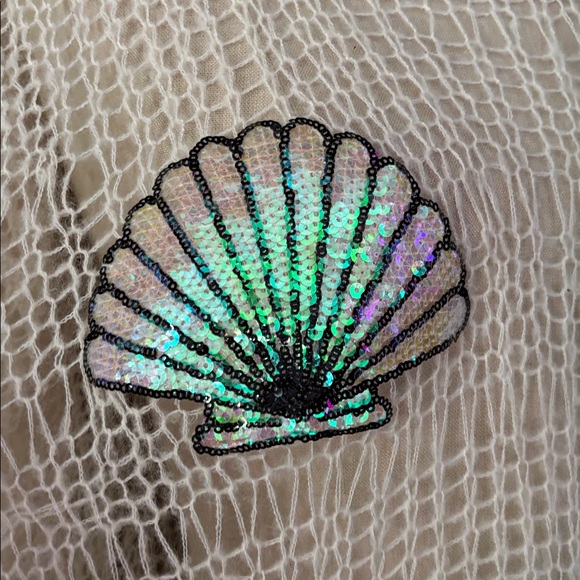 Wildfox White Label Shell Bra Distressed Sweater - Picture 2 of 7